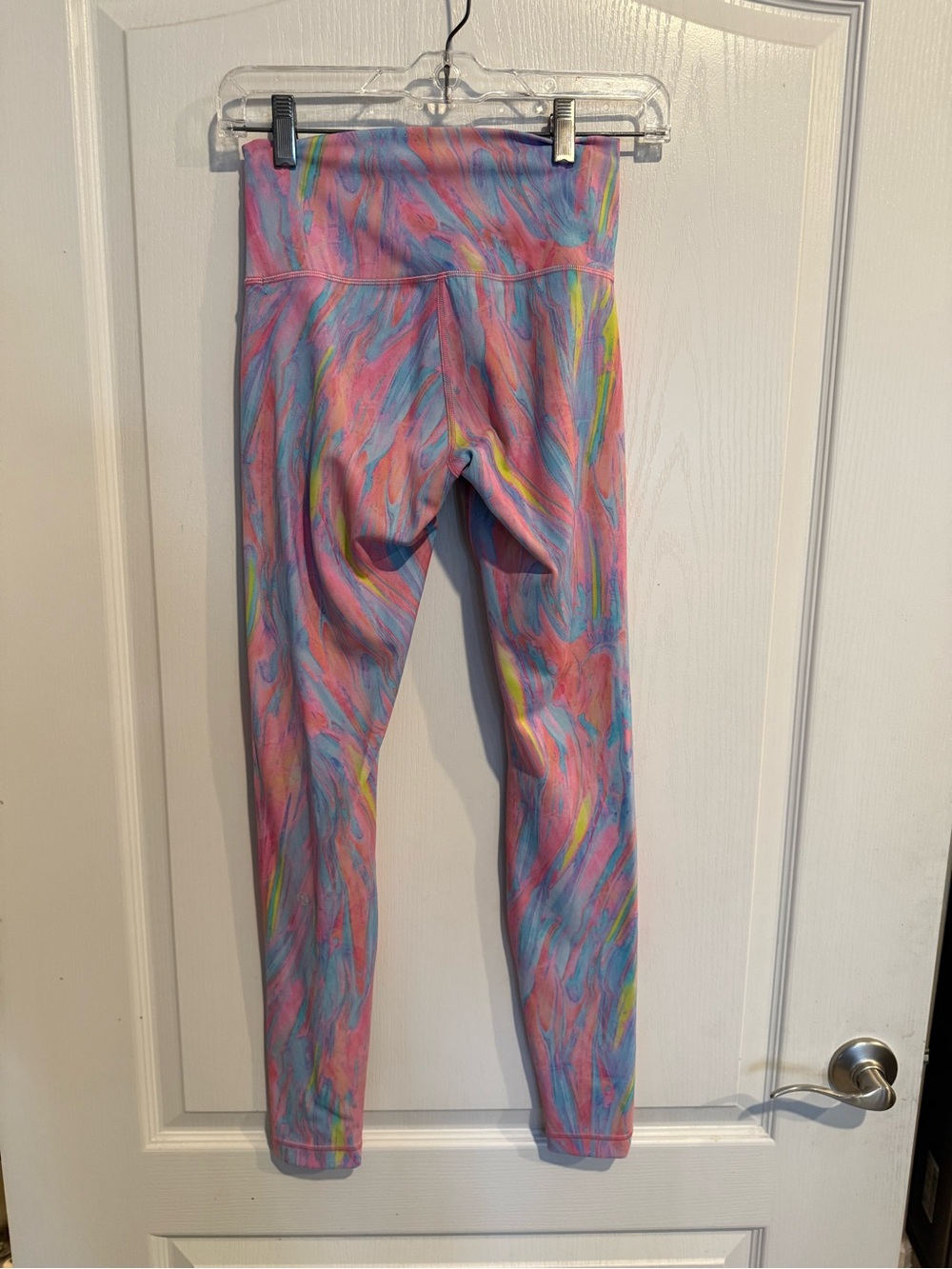 Lululemon Wunder Train High-Rise Tight 28" Prism Marble size 6 like new no flaws - Picture 4 of 7